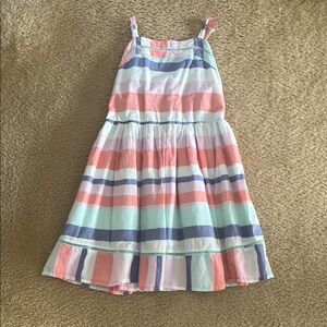 Striped Multicolor Kids Dress